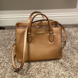 Kate Spade purse rose gold